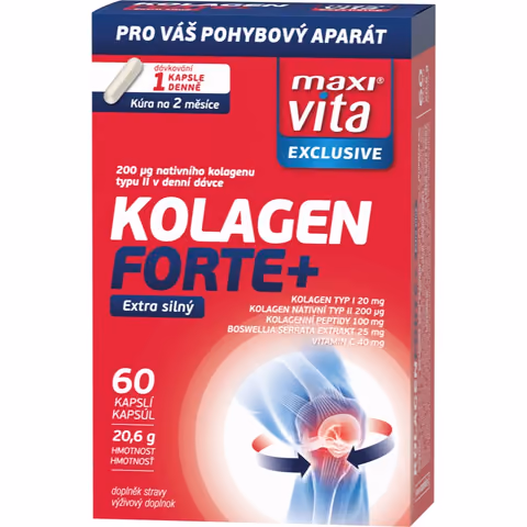 Maxi Vita Exclusive Kolagén forte+ kapsuly – Notino.sk