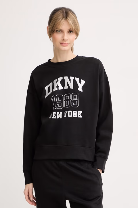DKNY čierna dámska mikina s logom – Answear.sk