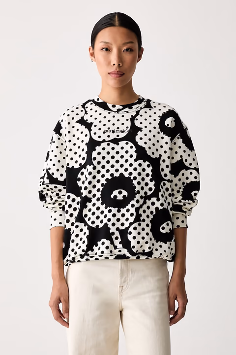Marimekko vzorovaná bavlnená dámska mikina – Answear.sk