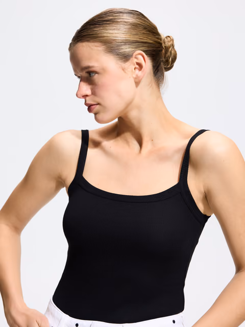 LADIES` BLOUSE BODY - čierna – Reserved