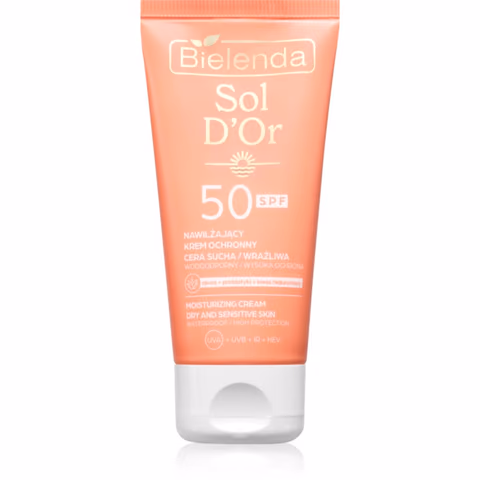 Bielenda Sol D’or opaľovací krém na tvár SPF 50 – Notino.sk