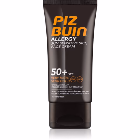 Piz Buin Allergy opaľovací krém na tvár SPF 50+ – Notino.sk