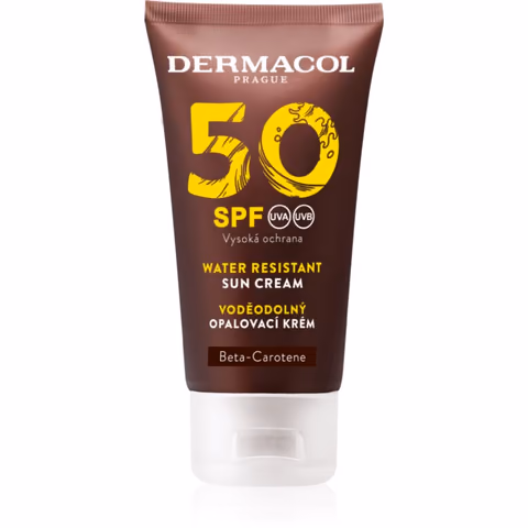 Dermacol Sun vodeodolný opaľovací krém na tvár SPF 50 – Notino.sk