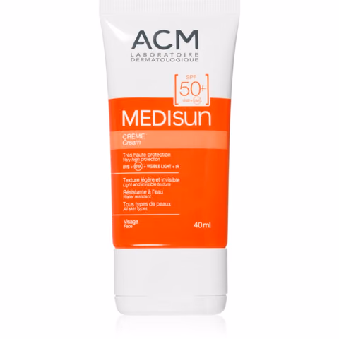 ACM Medisun vodeodolný opaľovací krém na tvár SPF 50 – Notino.sk