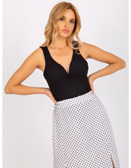 Dámske čierne body bez rukávov OVA – TheyWear.sk