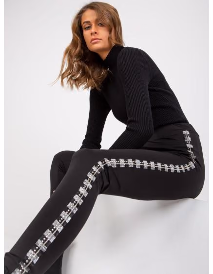 Dámske čierne legíny s vysokým pásom FREIDA – TheyWear.sk