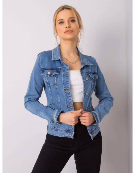 Dámska modrá džínsová bunda GABRIELA – TheyWear.sk