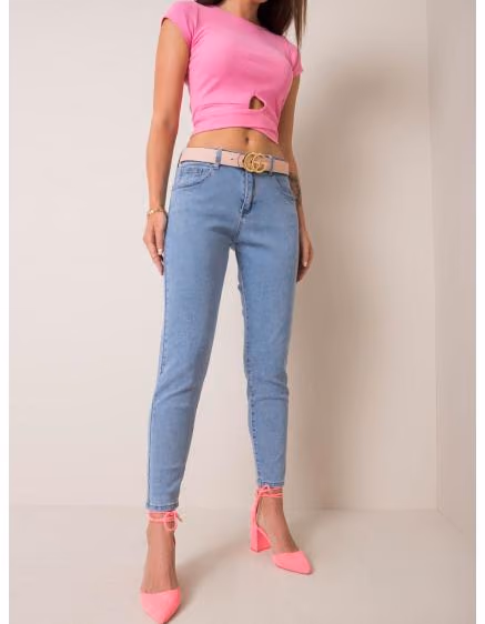 Dámske modré džínsy ISABELLE – TheyWear.sk
