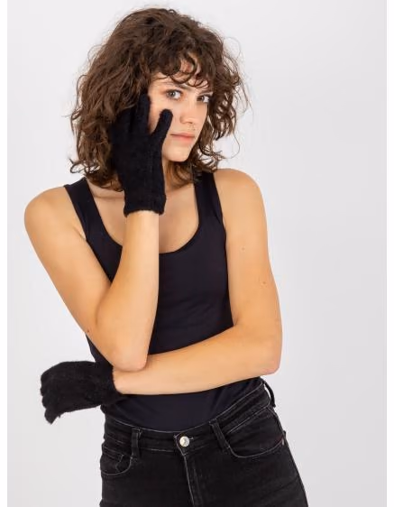 Dámske čierne zimné rukavice EMMALE – TheyWear.sk