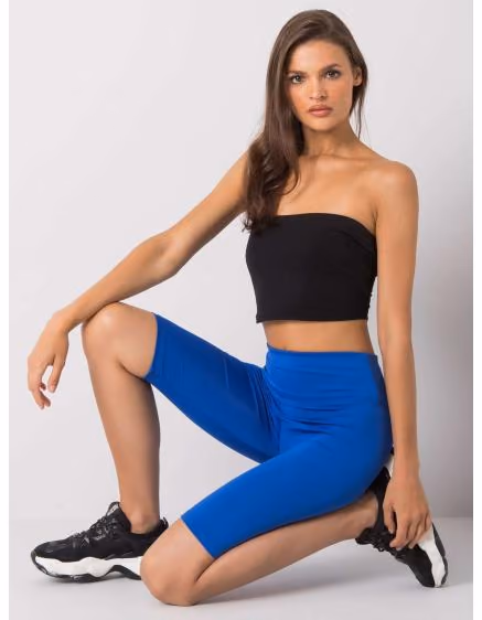 Dámske modré cyklistické šortky Serena – TheyWear.sk