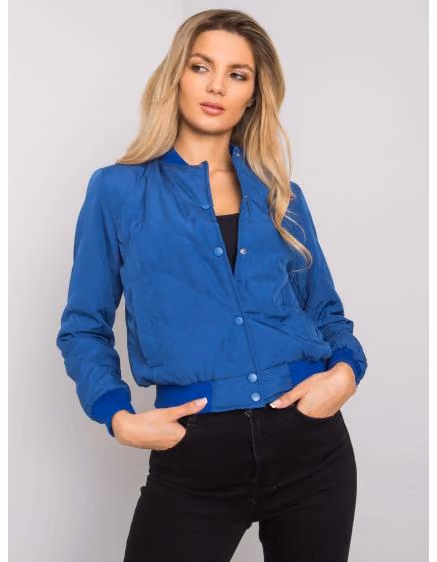 Dámska tmavomodrá prešívaná bunda SHERISE – TheyWear.sk