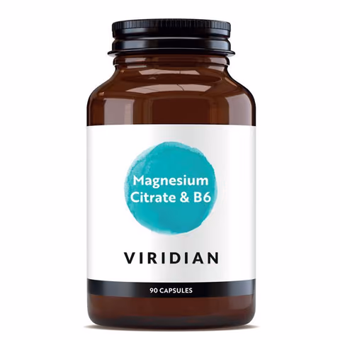 Viridian Magnézium citrát horčík a vitamín B6 – Vegmart.sk