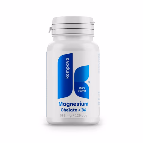 Kompava magnézium chelát a vitamín B6 – Vegmart.sk