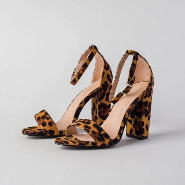 leopardie sandale