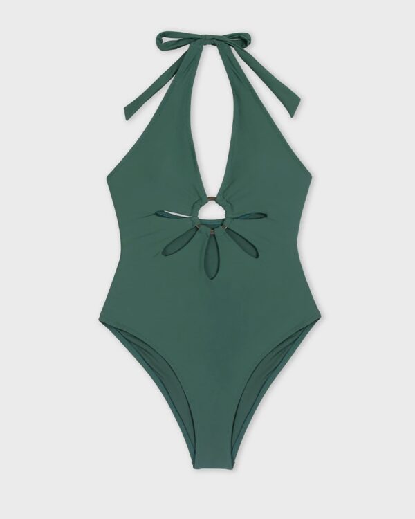 zelene jednodielne plavky